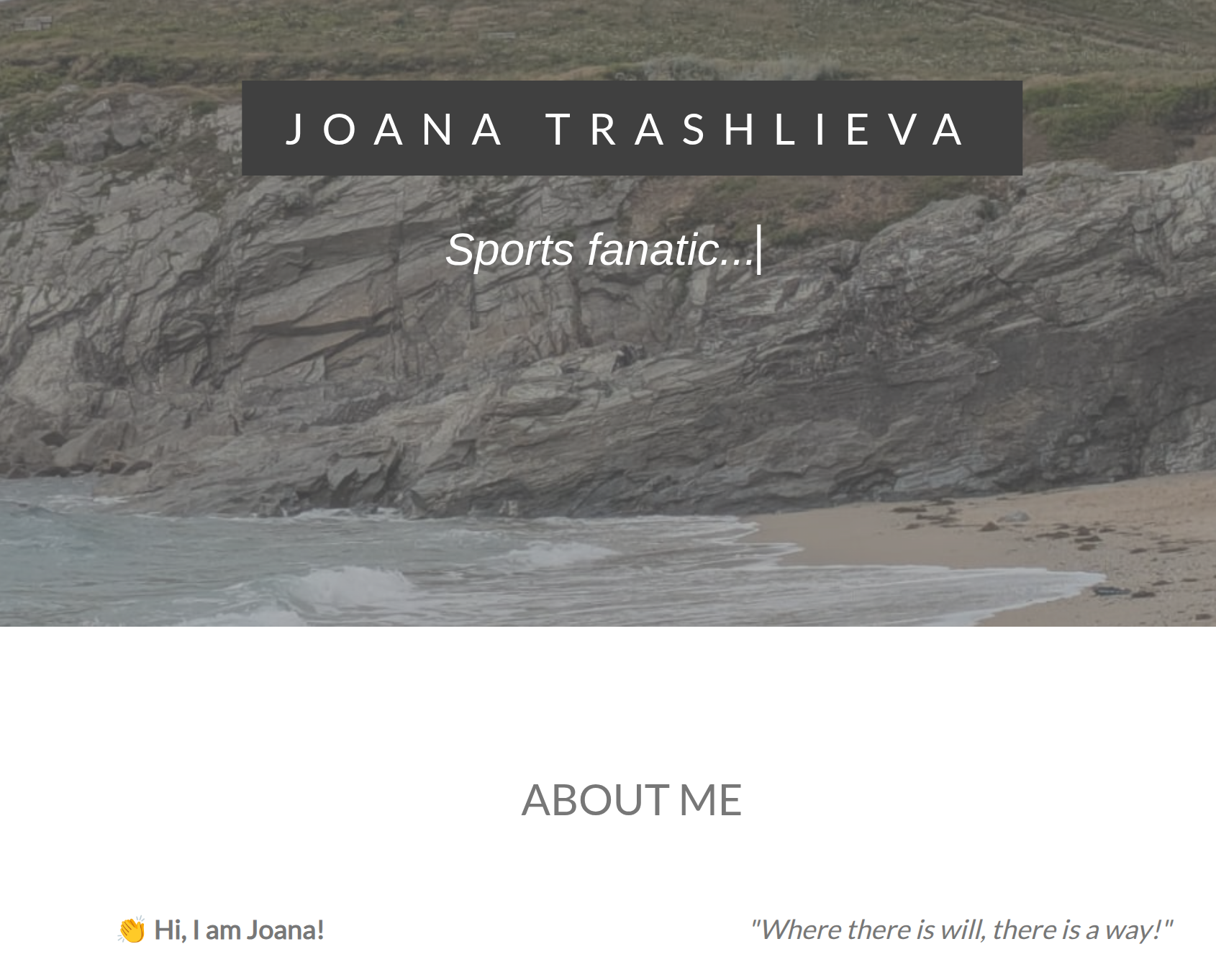 Personal Website